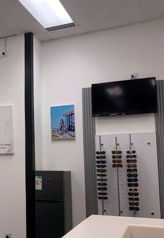 Sunglasses on display